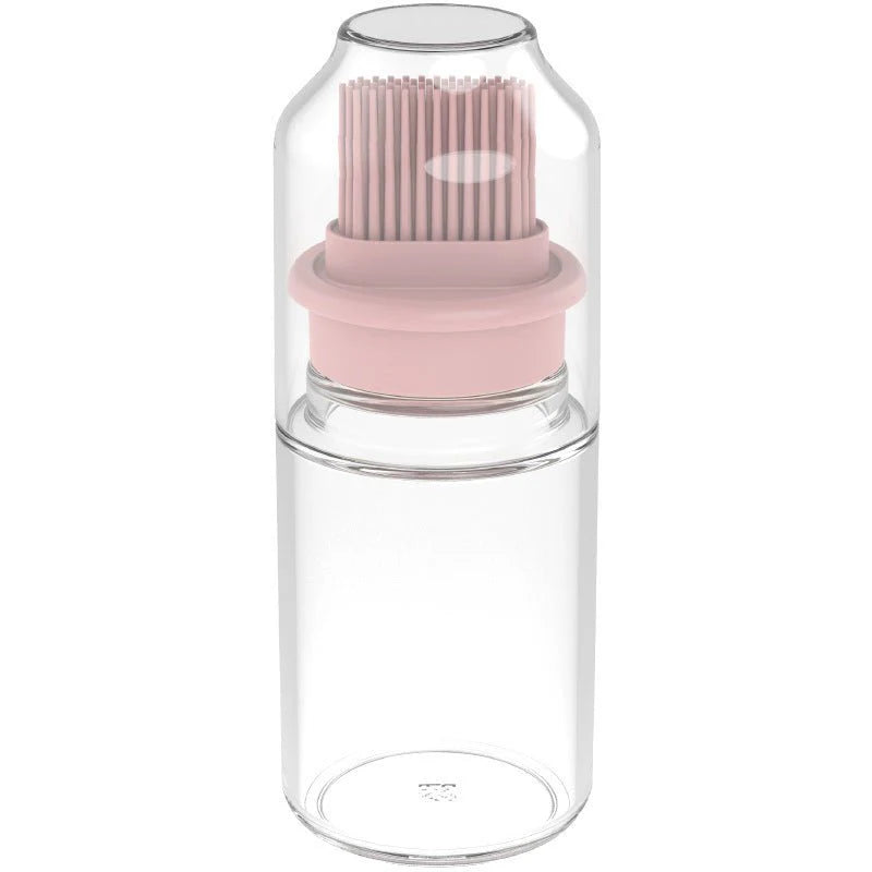 Portable Oil Bottle with Brush